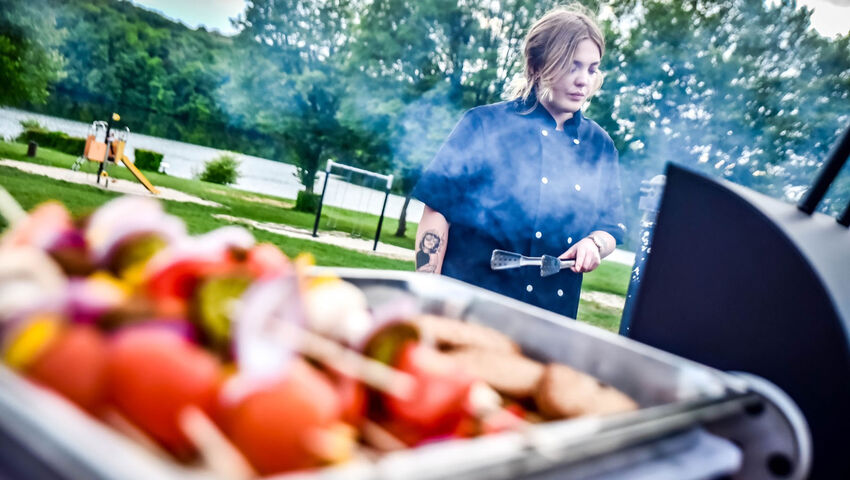 Barbecue champêtre
