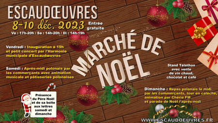 Marché de Noël Escaudoeuvres