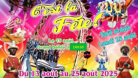 fête foraine 2025